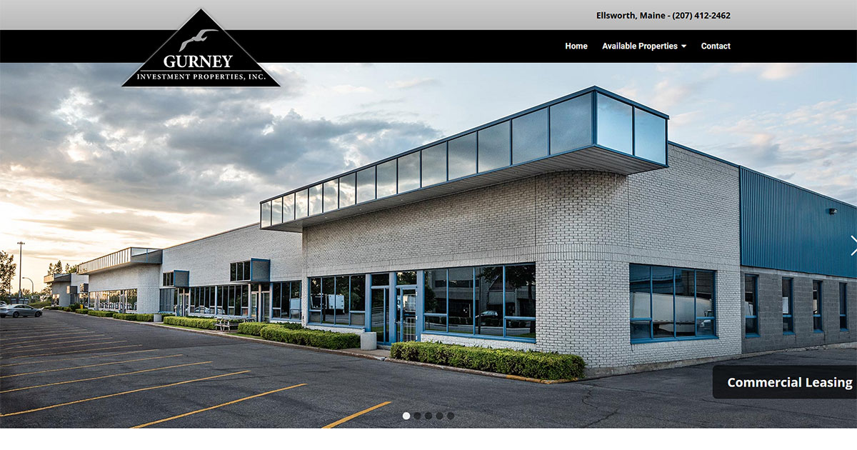 Gurney Investment Properties, Inc., Maine Commercial Building Leases
